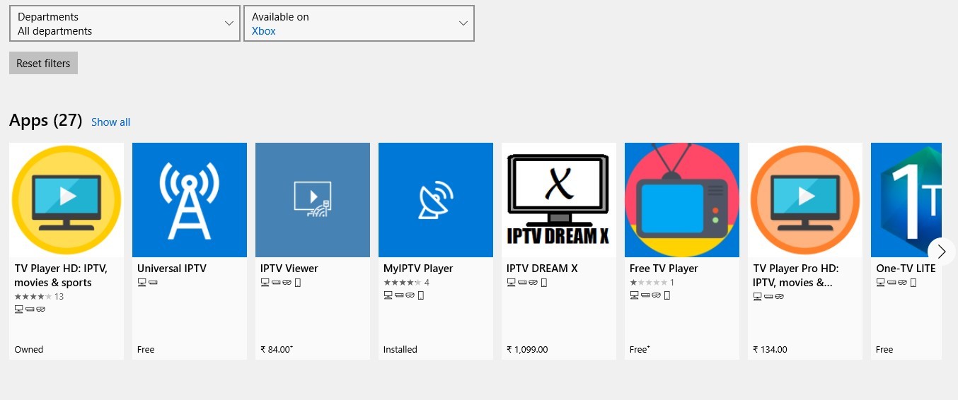 Tutorial 46 Tap MyIPTV Player on Xbox One